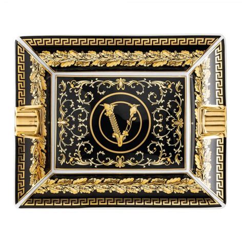 versace aschenbecher schwarz|Versace Aschenbecher von Rosenthal online kaufen.